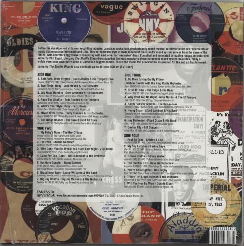 Various-Blues & Gospel Jumping The Shuffle Blues 2-LP vinyl record set (Double LP Album) UK V-B2LJU754150