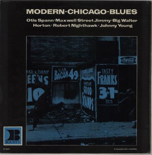 Various-Blues & Gospel Modern Chicago Blues vinyl LP album (LP record) UK V-BLPMO764388