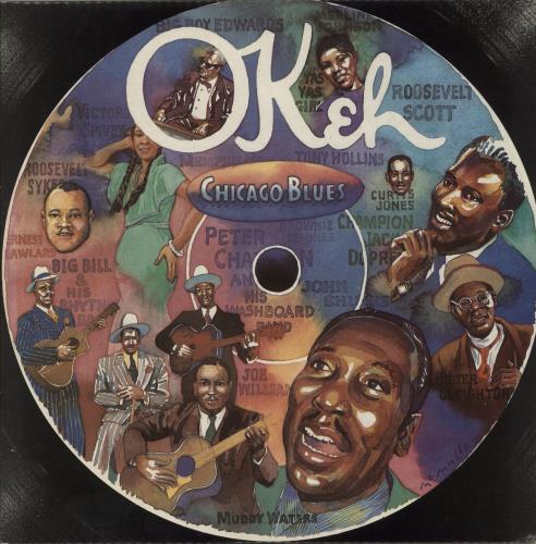 Various-Blues & Gospel Okeh - Chicago Blues 2-LP vinyl record set (Double LP Album) UK V-B2LOK546261