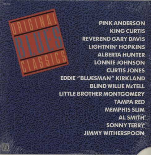 Various-Blues & Gospel Original Blues Classics vinyl LP album (LP record) US V-BLPOR685459