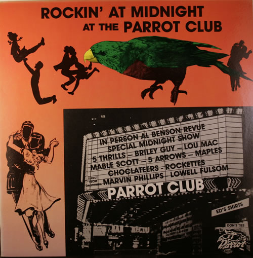 Various-Blues & Gospel Rockin' At Midnight At The Parrot Club vinyl LP album (LP record) US V-BLPRO552145