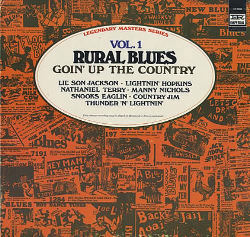 Various-Blues & Gospel Rural Blues 2-LP vinyl record set (Double LP Album) US V-B2LRU375757
