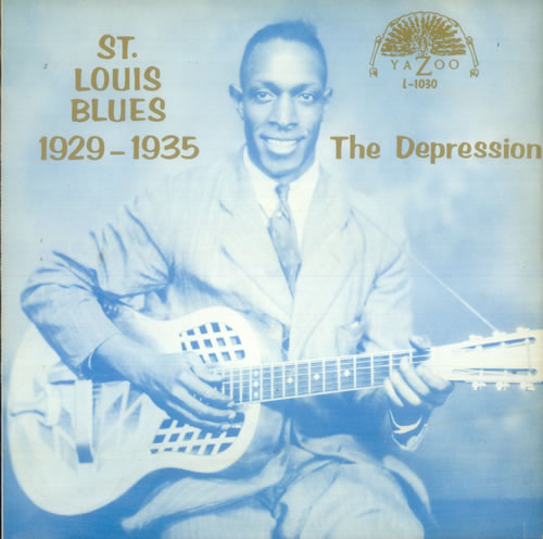 Various-Blues & Gospel St. Louis Blues 1929 - 1935: The Depression vinyl LP album (LP record) US V-BLPST546241