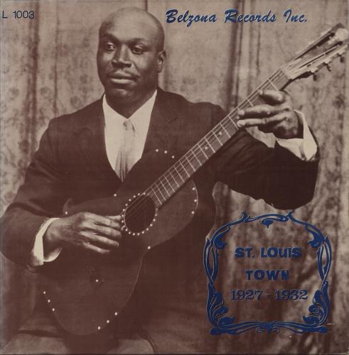 Various-Blues & Gospel St. Louis Town 1927-1932 vinyl LP album (LP record) US V-BLPST879322