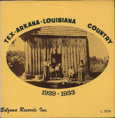 Various-Blues & Gospel Tex-Arkana-Louisiana Country 1929-1933 vinyl LP album (LP record) US V-BLPTE611718