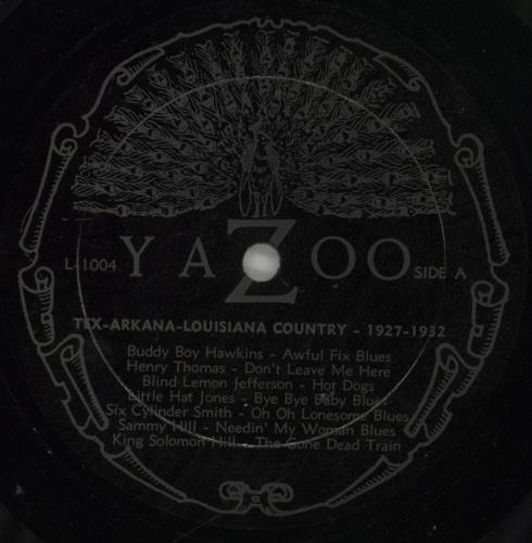 Various-Blues & Gospel Tex-Arkana-Louisiana Country 1929-1933 vinyl LP album (LP record) US V-BLPTE611718