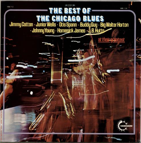 Various-Blues & Gospel The Best Of The Chicago Blues - 2nd 2-LP vinyl record set (Double LP Album) UK V-B2LTH552440