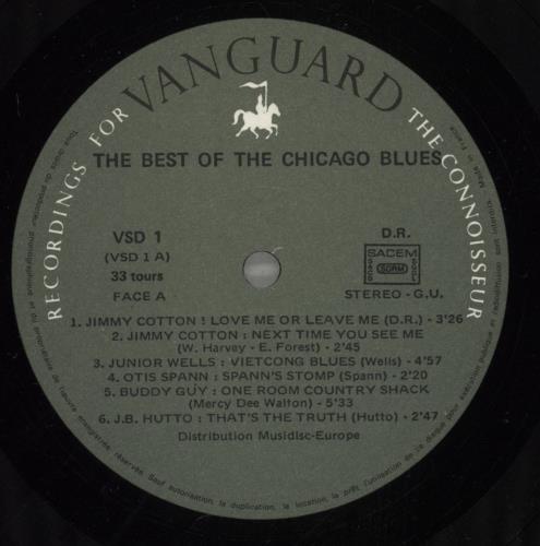 Various-Blues & Gospel The Best Of The Chicago Blues - 2nd 2-LP vinyl record set (Double LP Album) UK V-B2LTH552440