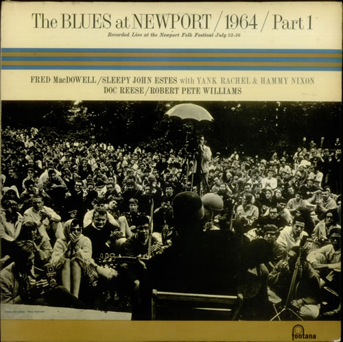Various-Blues & Gospel The Blues At Newport - 1964 - Part 1 vinyl LP album (LP record) UK V-BLPTH546193