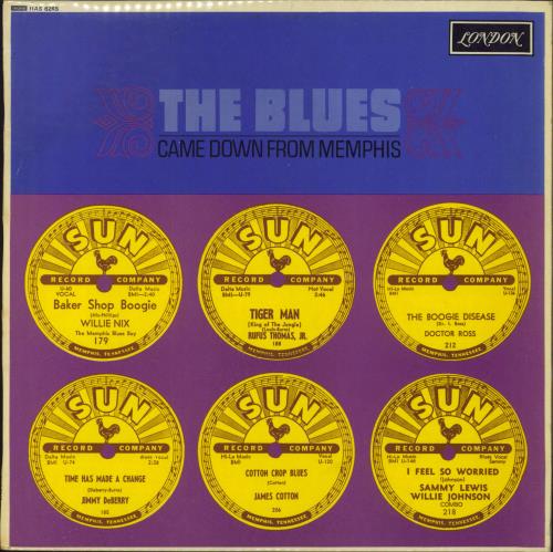 Various-Blues & Gospel The Blues Came Down From Memphis - VG vinyl LP album (LP record) UK V-BLPTH706596