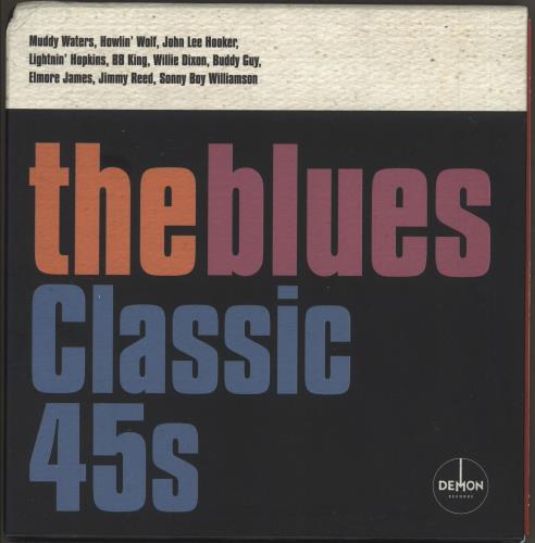 Various-Blues & Gospel The Blues Classic 45s 7" single box set UK V-B7XTH745883