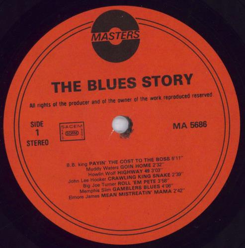 Various-Blues & Gospel The Blues Story vinyl LP album (LP record) Dutch V-BLPTH830559