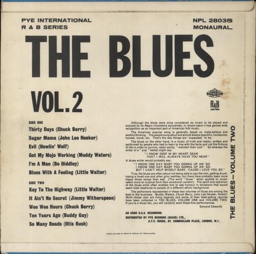 Various-Blues & Gospel The Blues Volume 2 vinyl LP album (LP record) UK V-BLPTH756151