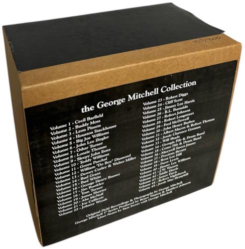 Various-Blues & Gospel The George Mitchell Collection: Volumes 1 - 45 7" single box set US V-B7XTH866131