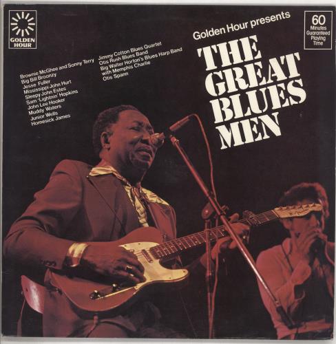 Various-Blues & Gospel The Great Blues Men 2-LP vinyl record set (Double LP Album) UK V-B2LTH737653