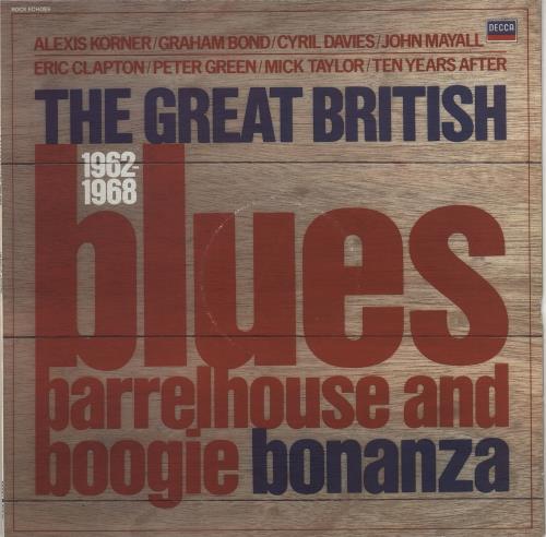 Various-Blues & Gospel The Great British R&B Barrelhouse & Boogie Bonanza 2-LP vinyl record set (Double LP Album) UK V-B2LTH338022