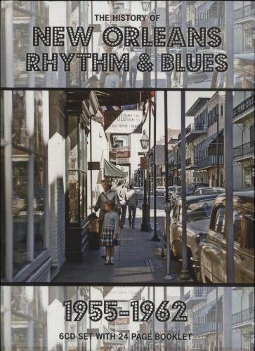 Various-Blues & Gospel The History of New Orleans Rhythm & Blues 1955-1962 6-CD album set UK V-B6CTH863202