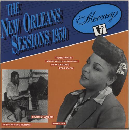 Various-Blues & Gospel The Mercury New Orleans Sessions 1950 2-LP vinyl record set (Double LP Album) German V-B2LTH708120