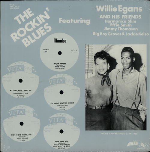 Various-Blues & Gospel The Rockin' Blues - 1st vinyl LP album (LP record) US V-BLPTH577834