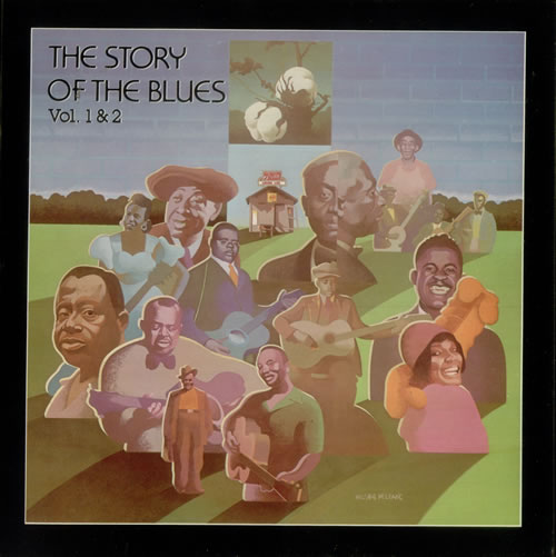 Various-Blues & Gospel The Story Of The Blues Vol. 1 & 2 4-LP vinyl album record set French V-B4LTH547192