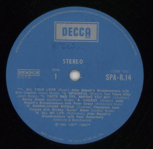 Various-Blues & Gospel The World Of Blues Power vinyl LP album (LP record) UK V-BLPTH228712