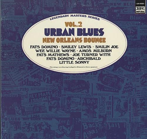 Various-Blues & Gospel Urban Blues 2-LP vinyl record set (Double LP Album) US V-B2LUR375756