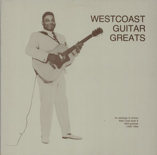 Various-Blues & Gospel Westcoast Guitar Greats vinyl LP album (LP record) Dutch V-BLPWE607540