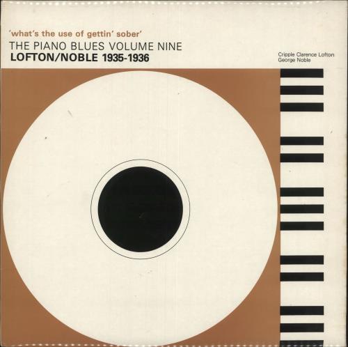 Various-Blues & Gospel What's The Use Of Gettin' Sober - Lofton/Noble 1935-1936 vinyl LP album (LP record) UK V-BLPWH744085