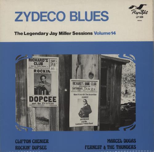 Various-Blues & Gospel Zydeco Blues vinyl LP album (LP record) UK V-BLPZY756103