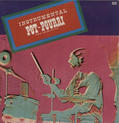 Various-Bollywood Instrumental Pot-Pourri vinyl LP album (LP record) Indian 4B2LPIN885973