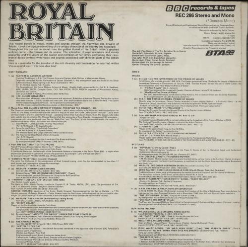 Various-Brass Bands Royal Britain vinyl LP album (LP record) UK VB8LPRO764155