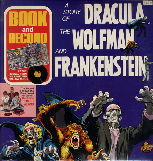 Various-Childrens A Story Of Dracula, The Wolfman And Frankenstein - Sealed vinyl LP album (LP record) US VC0LPAS508114