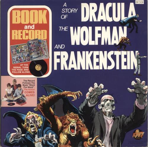 Various-Childrens A Story Of Dracula, The Wolfman, And Frankenstein vinyl LP album (LP record) US VC0LPAS705945