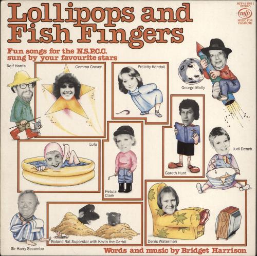 Various-Childrens Lollipops And Fish Fingers vinyl LP album (LP record) UK VC0LPLO777897