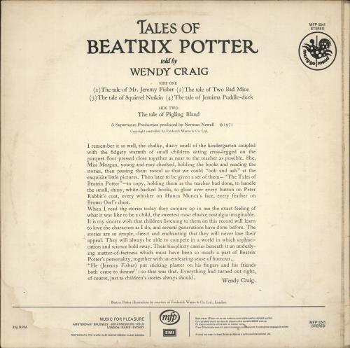 Various-Childrens Tales Of Beatrix Potter vinyl LP album (LP record) UK VC0LPTA720652