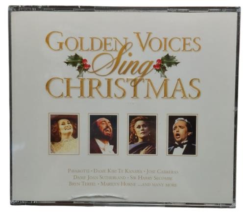 Various-Christmas Golden Voices Sing Christmas - Sealed 3-CD album set (Triple CD) UK 91Y3CGO880552