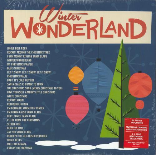 Various-Christmas Winter Wonderland - 180 Gram - Sealed 2-LP vinyl record set (Double LP Album) UK 91Y2LWI810193
