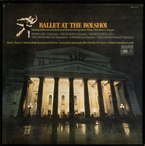 Various-Classical & Orchestral Ballet at the Bolshoi 3-LP vinyl record set (Triple LP Album) US VAF3LBA539810