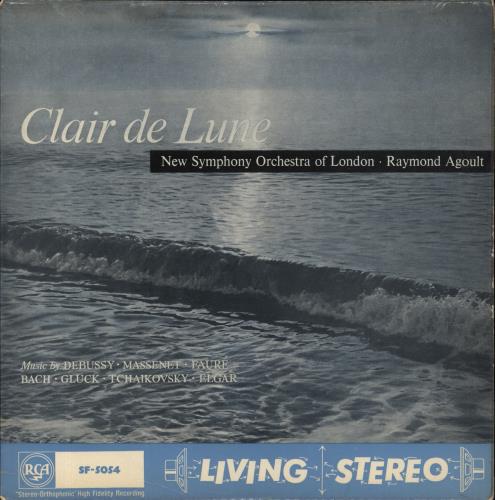 Various-Classical & Orchestral Clair De Lune vinyl LP album (LP record) UK VAFLPCL836740