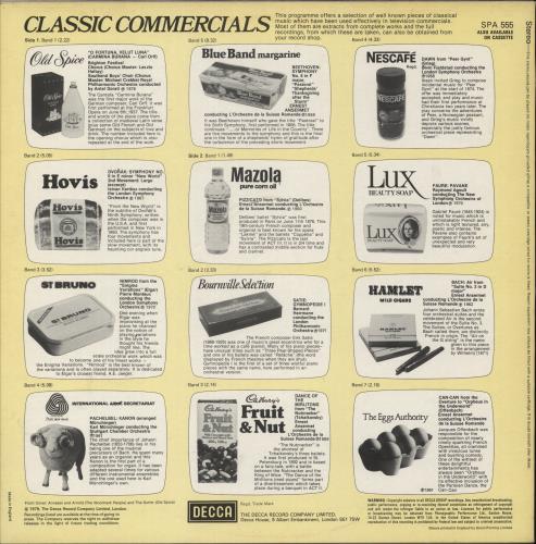 Various-Classical & Orchestral Classic Commercials vinyl LP album (LP record) UK VAFLPCL616046