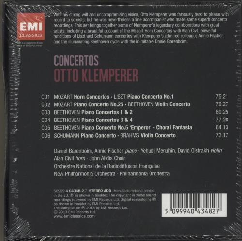 Various-Classical & Orchestral Concertos - Sealed CD Album Box Set UK VAFDXCO877507
