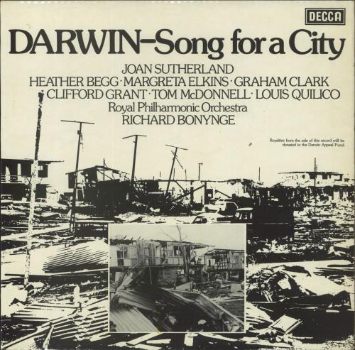 Various-Classical & Orchestral Darwin-Song For A City vinyl LP album (LP record) UK VAFLPDA831772