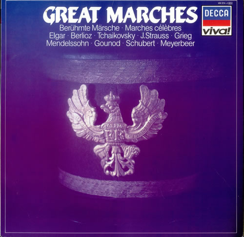 Various-Classical & Orchestral Great Marches vinyl LP album (LP record) UK VAFLPGR525653