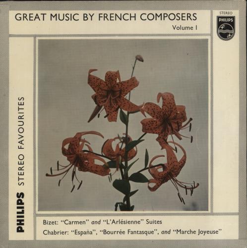 Various-Classical & Orchestral Great Music By French Composers Volume 1 vinyl LP album (LP record) UK VAFLPGR875260