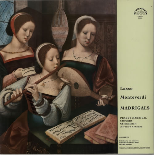 Various-Classical & Orchestral Madrigals vinyl LP album (LP record) Czech VAFLPMA607252