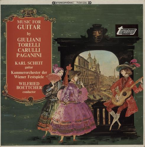 Various-Classical & Orchestral Music For Guitar vinyl LP album (LP record) UK VAFLPMU760504