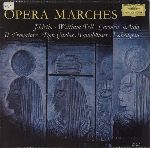 Various-Classical & Orchestral Opera Marches vinyl LP album (LP record) German VAFLPOP892122