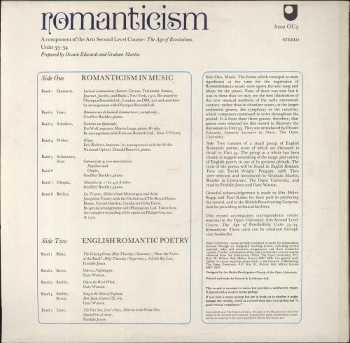Various-Classical & Orchestral Romanticism vinyl LP album (LP record) UK VAFLPRO535344