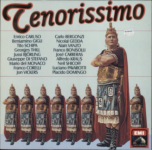 Various-Classical & Orchestral Tenorissimo vinyl LP album (LP record) German VAFLPTE778349