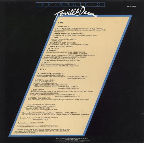 Various-Classical & Orchestral The Magic Of Torvill & Dean vinyl LP album (LP record) Austrian VAFLPTH879853